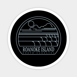 Roanoke Island, NC Summertime Vacationing Magnet